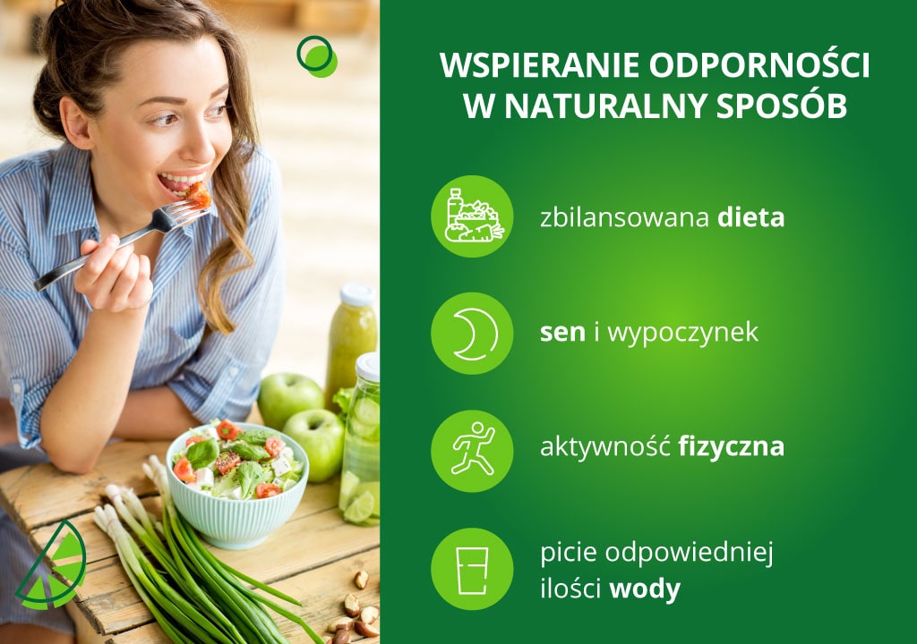 Naturalne sposoby wspierania odporności organizmu